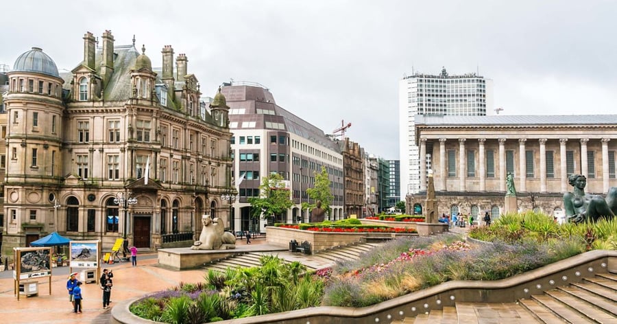 Year of major property development in Birmingham