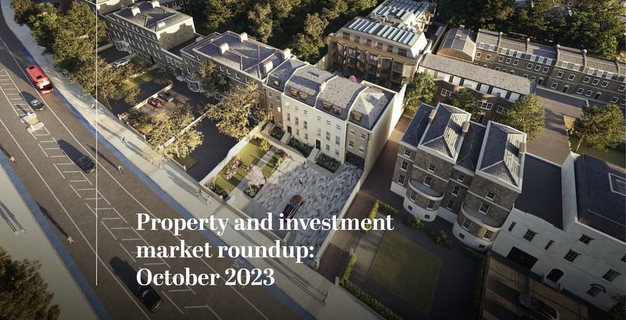 2023 年 10 月房地產與市場更新