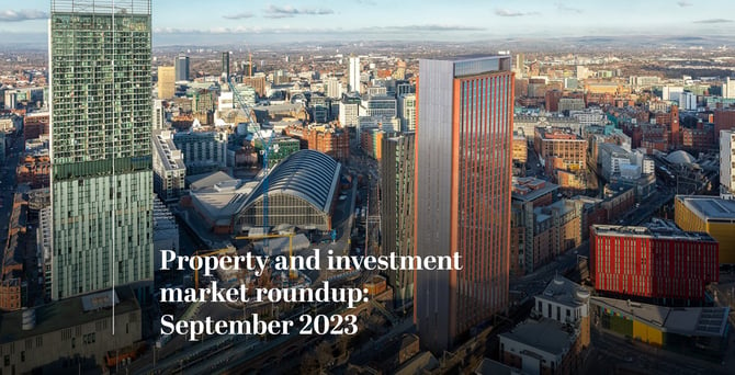 September 2023 property market and investment roundup