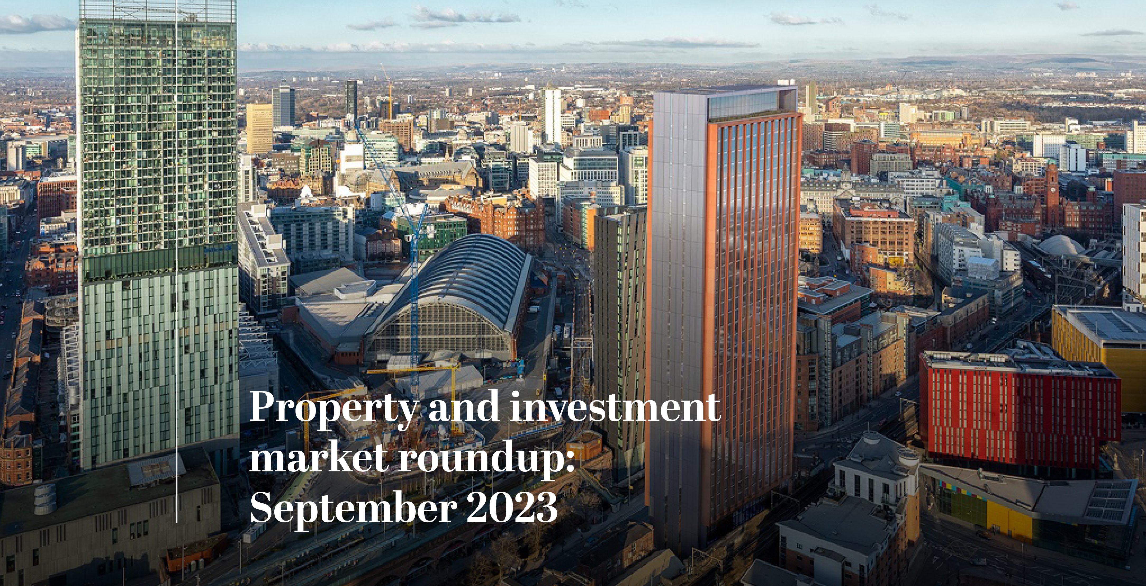 2023年9月房地產市場及投資綜述